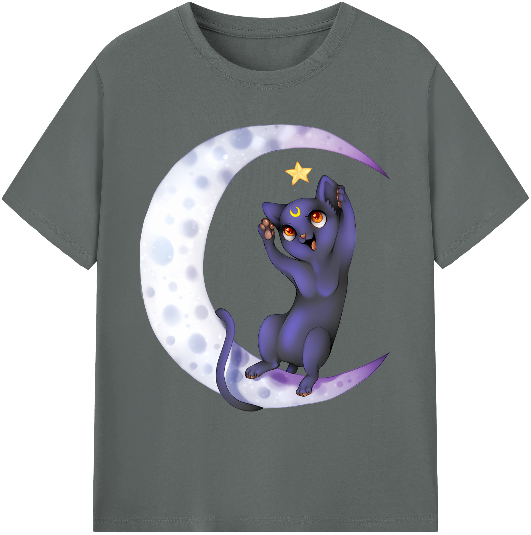 （画像用） 美少女戦士セーラームーン Sailor Moon 綿100％ メンズ半袖Tシャツ｜肌触りやわらか＆通気性